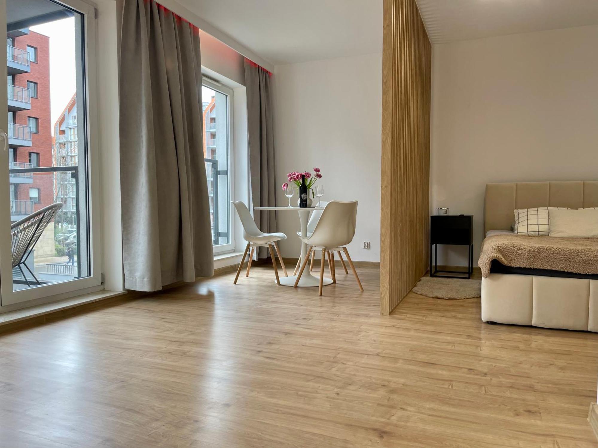 Island Modern Box Apartment Gdańsk Kültér fotó