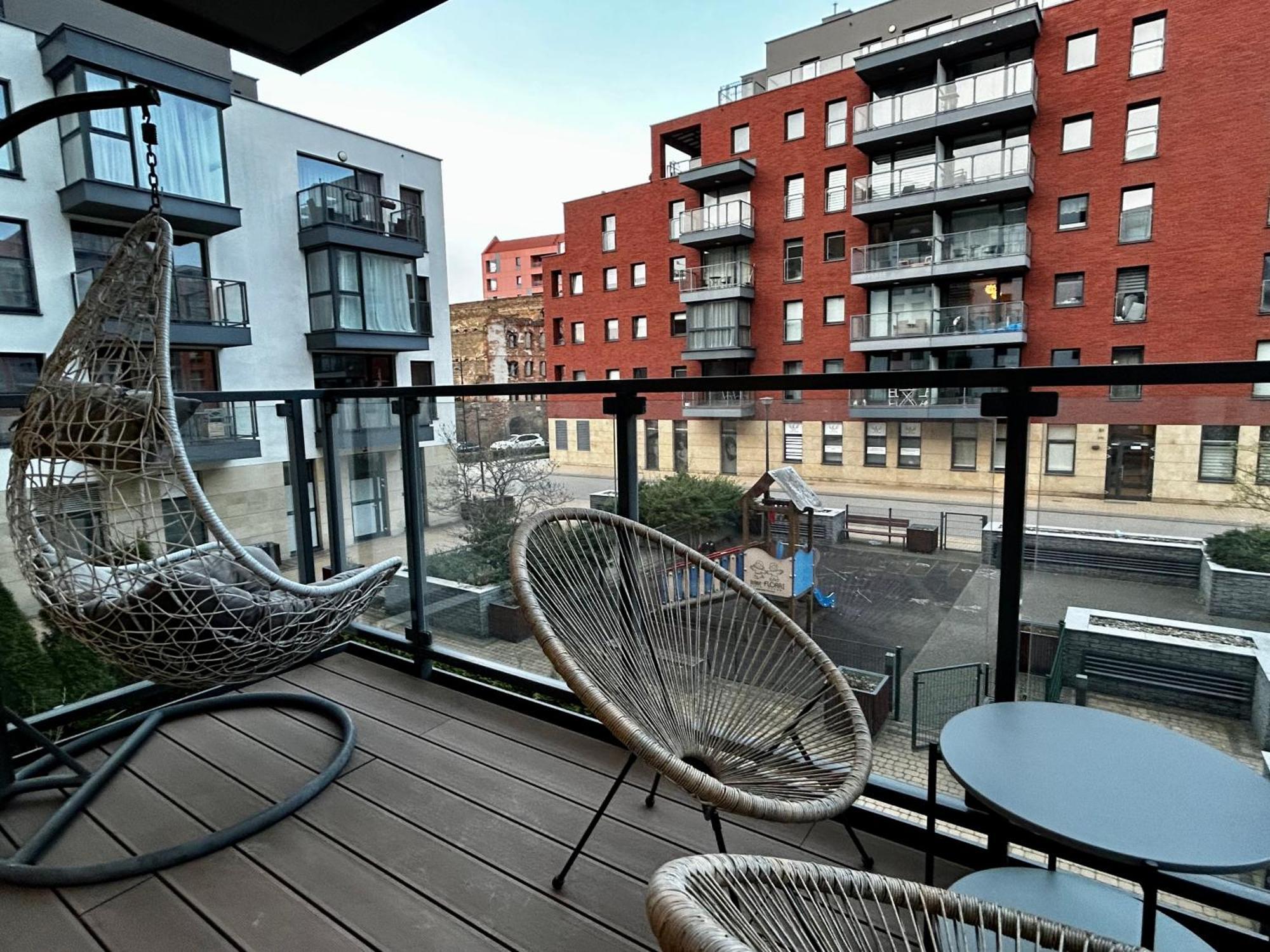 Island Modern Box Apartment Gdańsk Kültér fotó